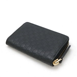 Gucci Micro Leather Case ssima Black Zip